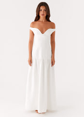 Basel Maxi Dress - White