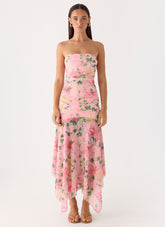 Bingle Midi Dress - Blooming Spring
