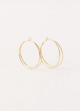 Isabetta Hoop Earrings - Gold