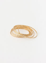 Trinket Bangles - Gold