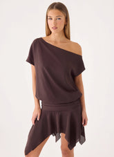 Wicked Love Mini Dress - Chocolate