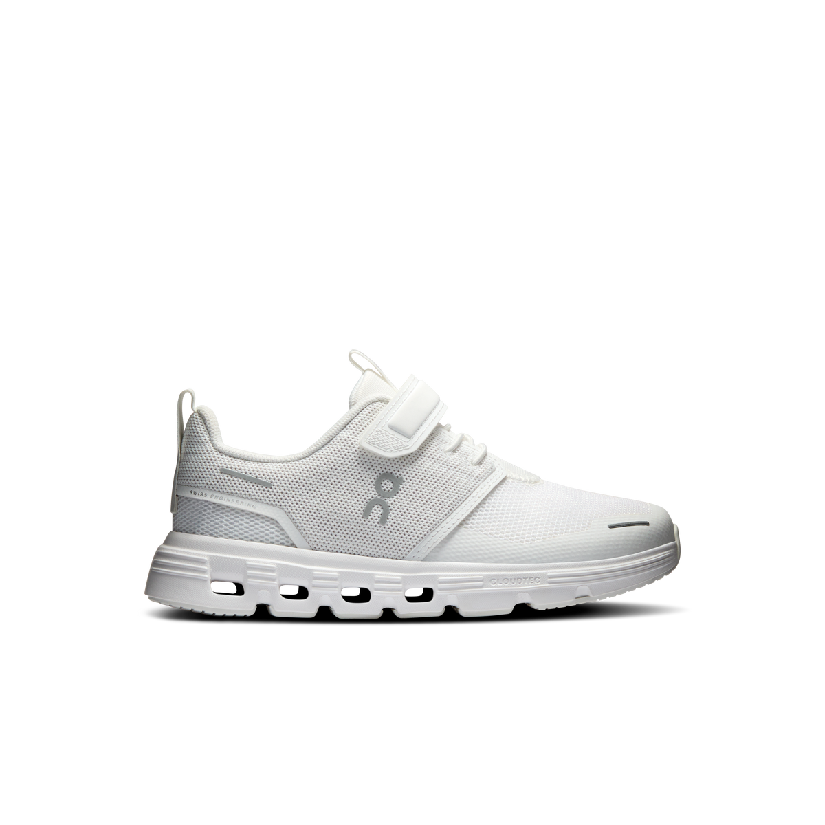 On Running Kids' Cloud Play 2 Shoes - White / White