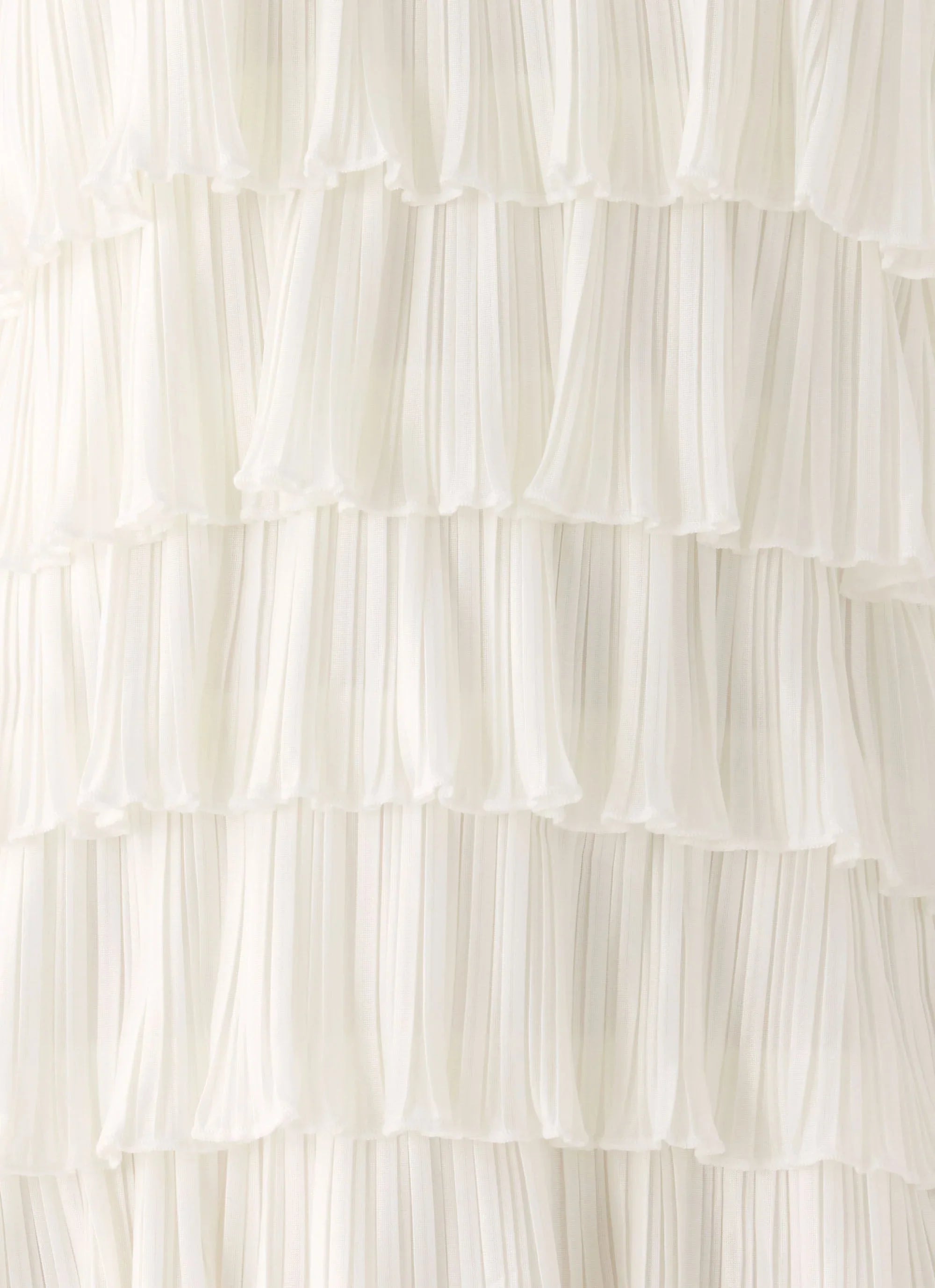 Lunar Bloom Mini Dress - Ivory