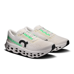 On Running Men's Cloudmonster 3 Wide Shoes - Ivory / Ivory