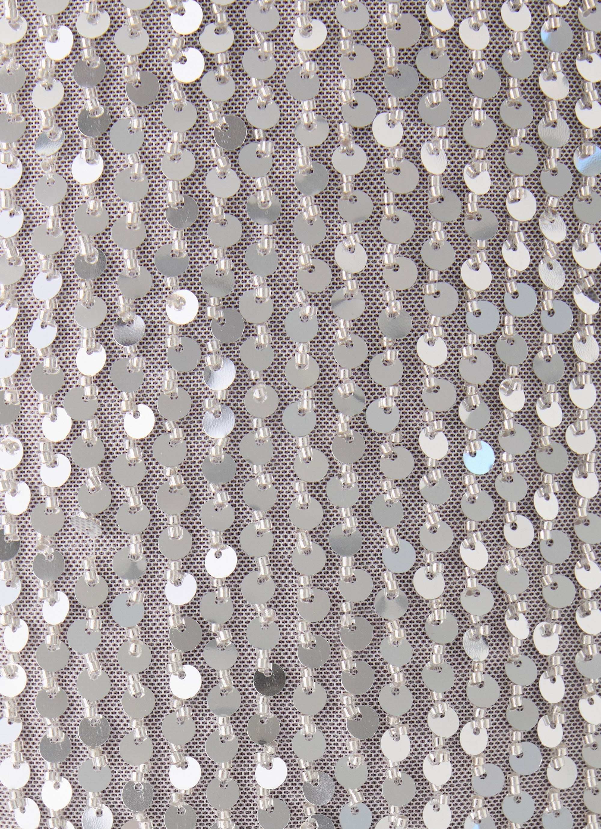 Alula Sequin Mini Dress - Silver