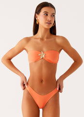 Cuba Bikini Bottoms - Peach