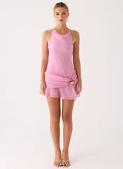 Do The Dance Mini Dress - Pink