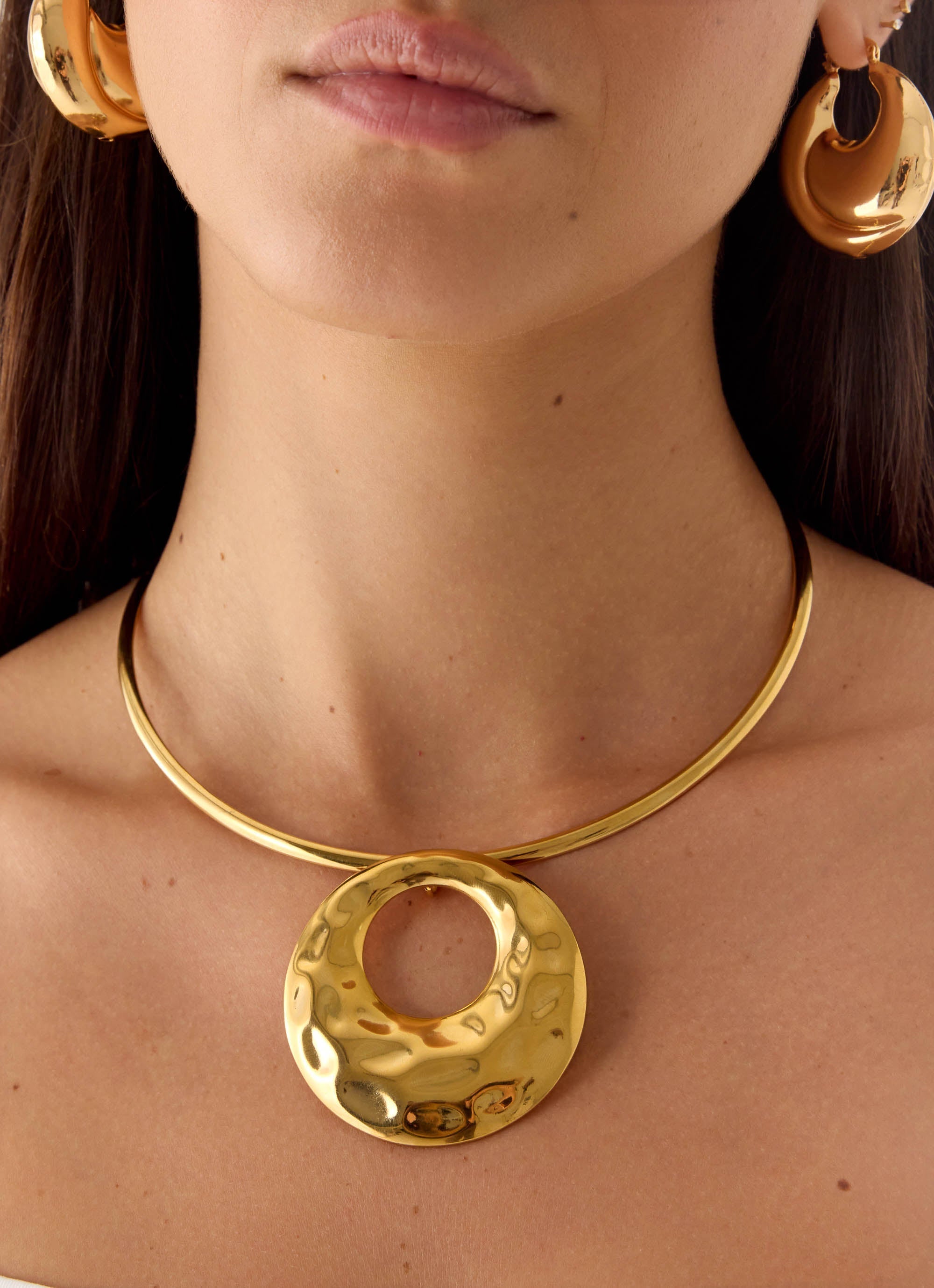 Wandering Light Necklace - Gold
