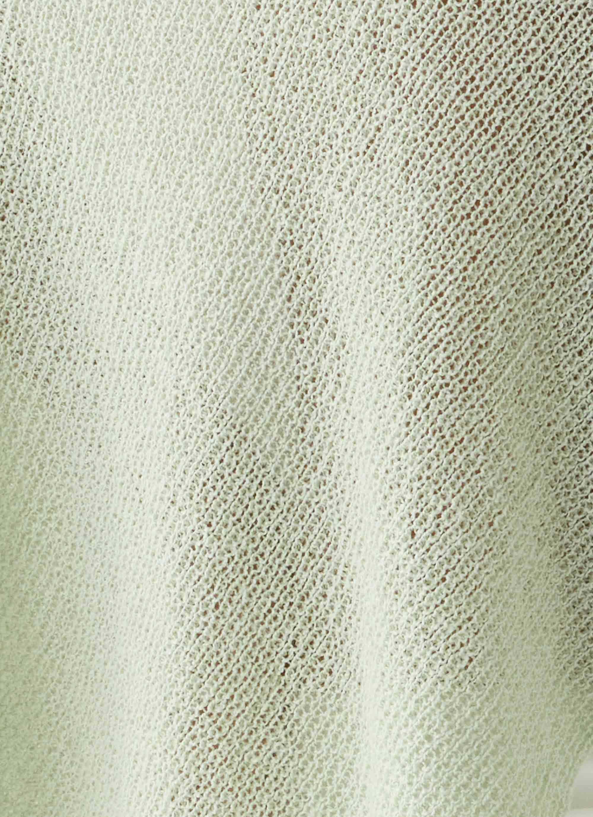 Yas Knit Cape - Green