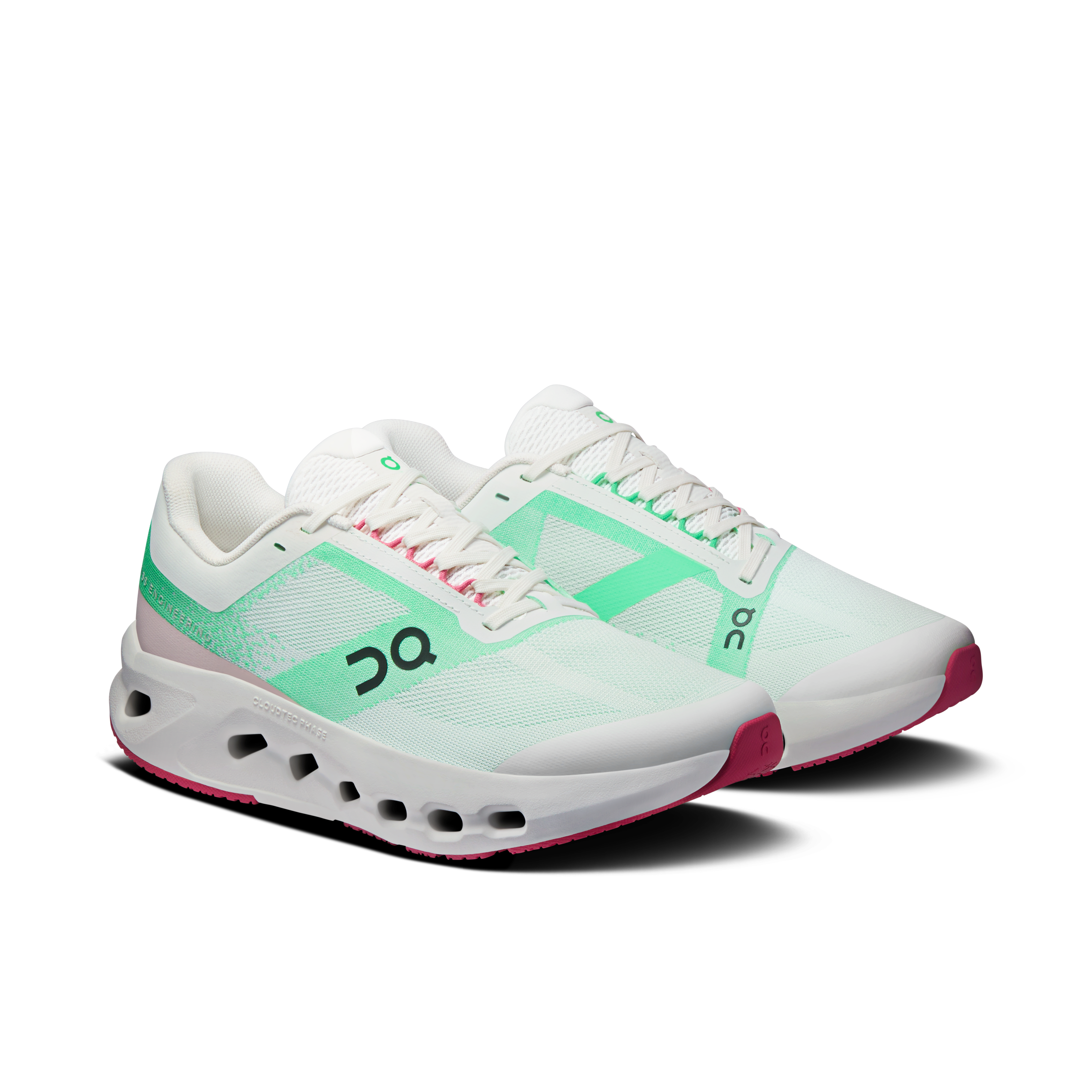 On Running Kids' Cloudsurfer Youth Shoes - Verdite / Ivory