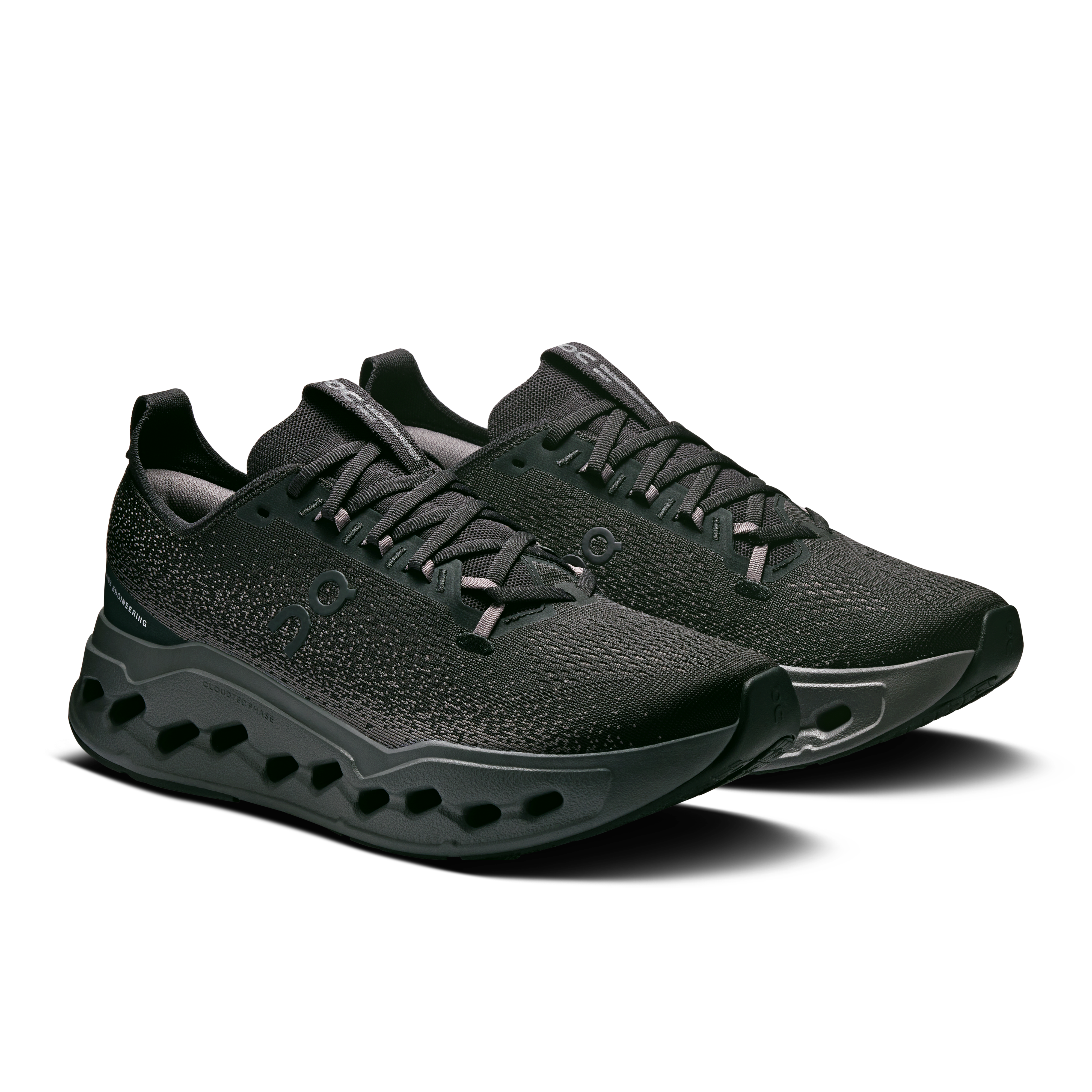 On Running Men's Cloudsurfer Max Wide Shoes - Black / Eclipse